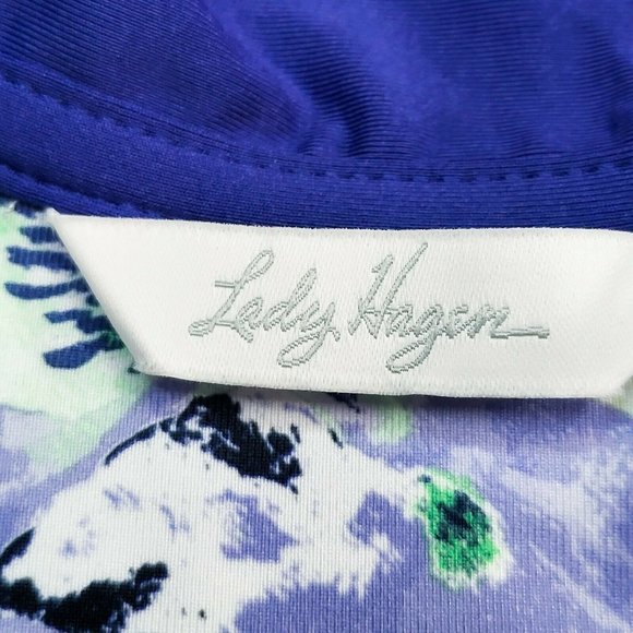 Lady Hagen Magnolia Hydrodri Polo Sleeveless Women's Golf Tennis Sport WGH31219 - Picture 7 of 11